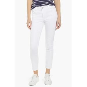 WIT  & WISDOM  'Ab'Solution High Waist Ankle Skimmer Jeans White  Size 00